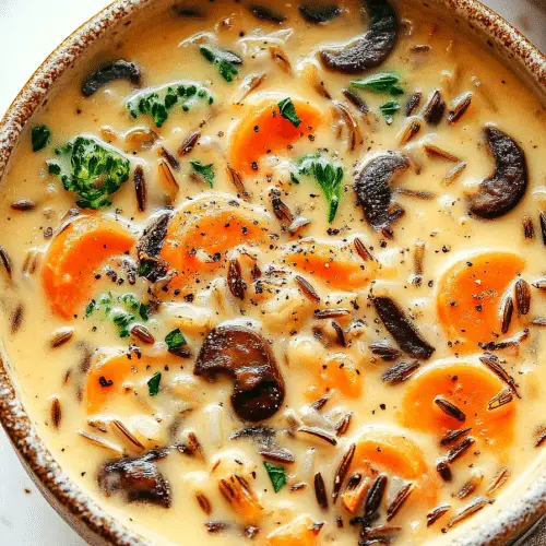 wild rice soup