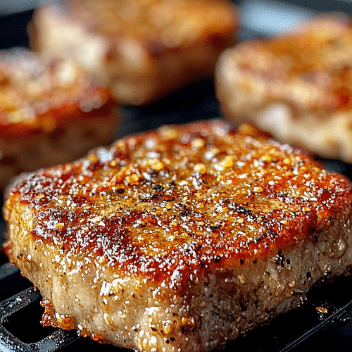 Air fryer pork chops