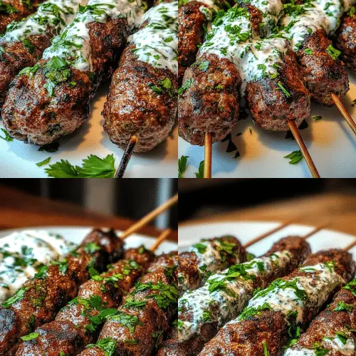 Beef Kofta Kebabs