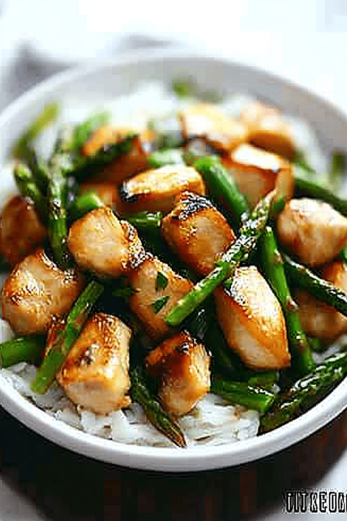 Chicken Asparagus Stir Fry