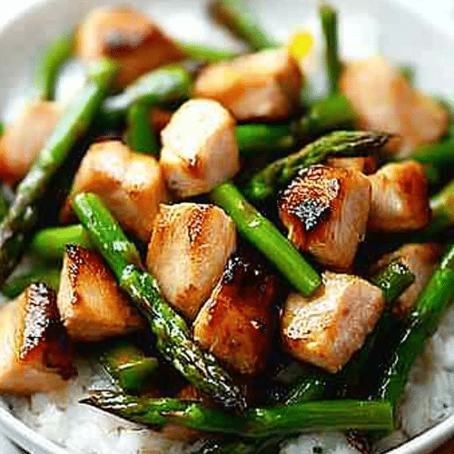Chicken Asparagus Stir Fry