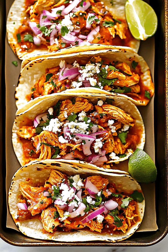 Chicken Tinga Tacos