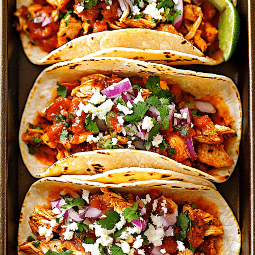 Chicken Tinga Tacos