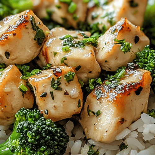 Chicken and Rice Broccoli