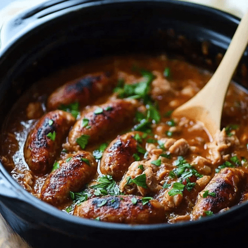 Creole chicken sausage