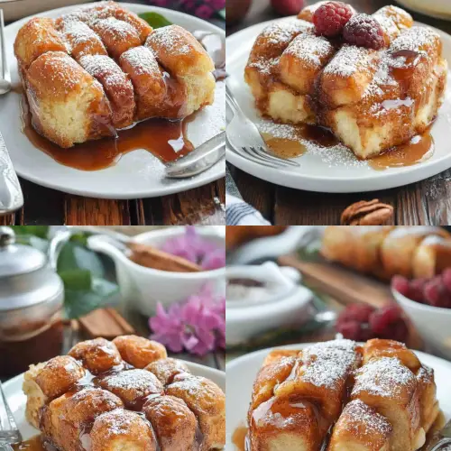 Hasselback French toast