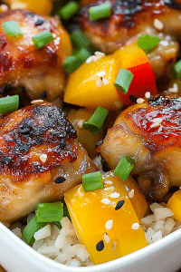 Hawaiian chicken thighs