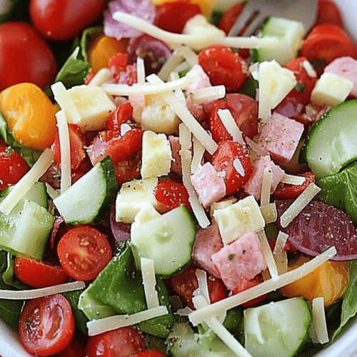 Italian appetizer salad