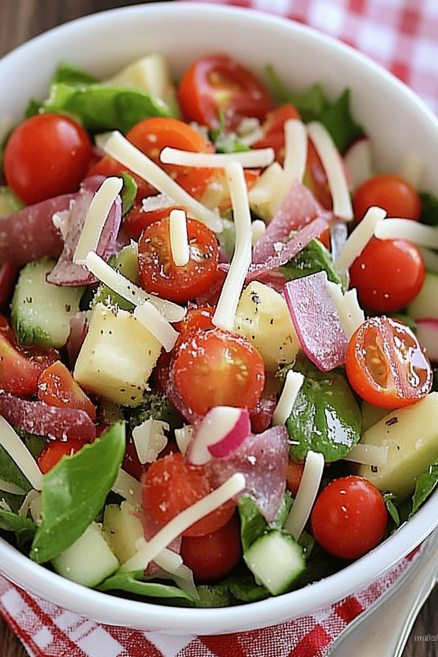 Italian appetizer salad