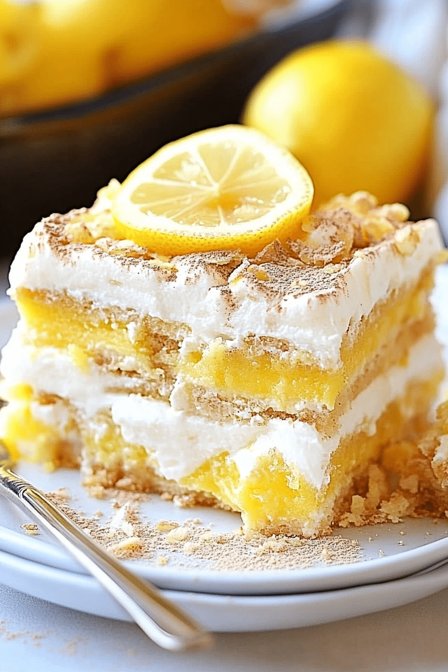 Lemon Tiramisu