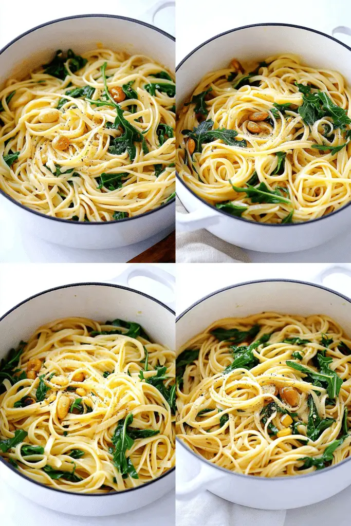 Linguine with Arugula
