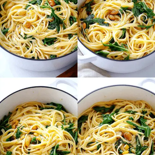 Linguine with Arugula