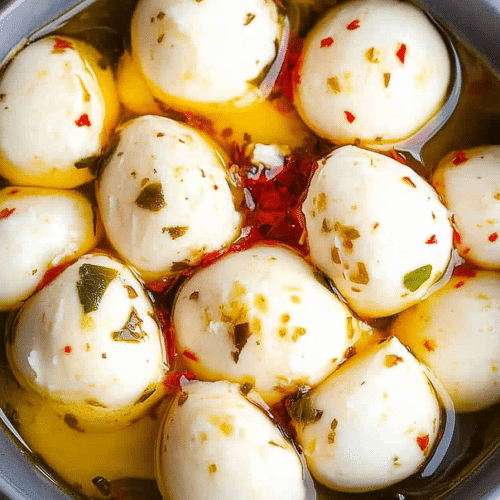 Marinated Mozzarella Balls
