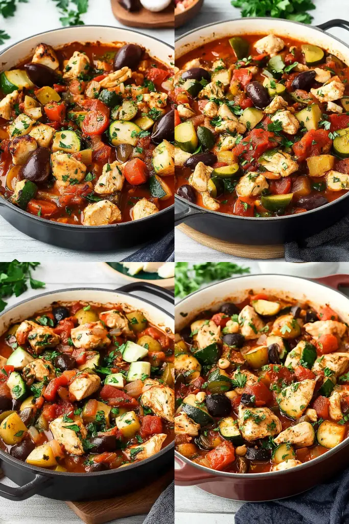 Mediterranean Chicken Casserole