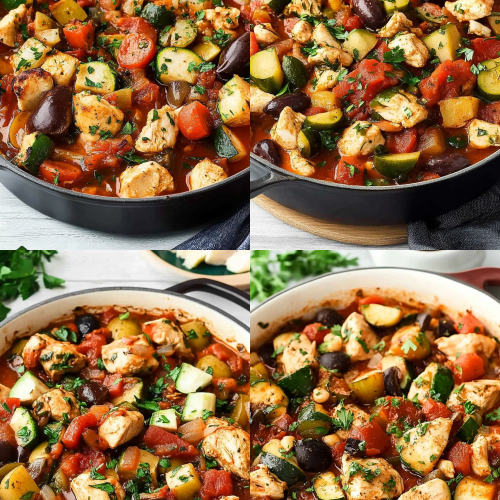Mediterranean Chicken Casserole