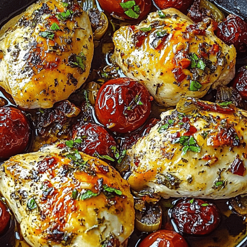 Mediterranean Chicken Dish