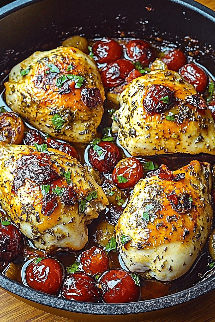 Mediterranean Chicken Dish