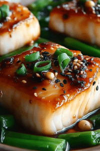 Miso Glazed Black Cod