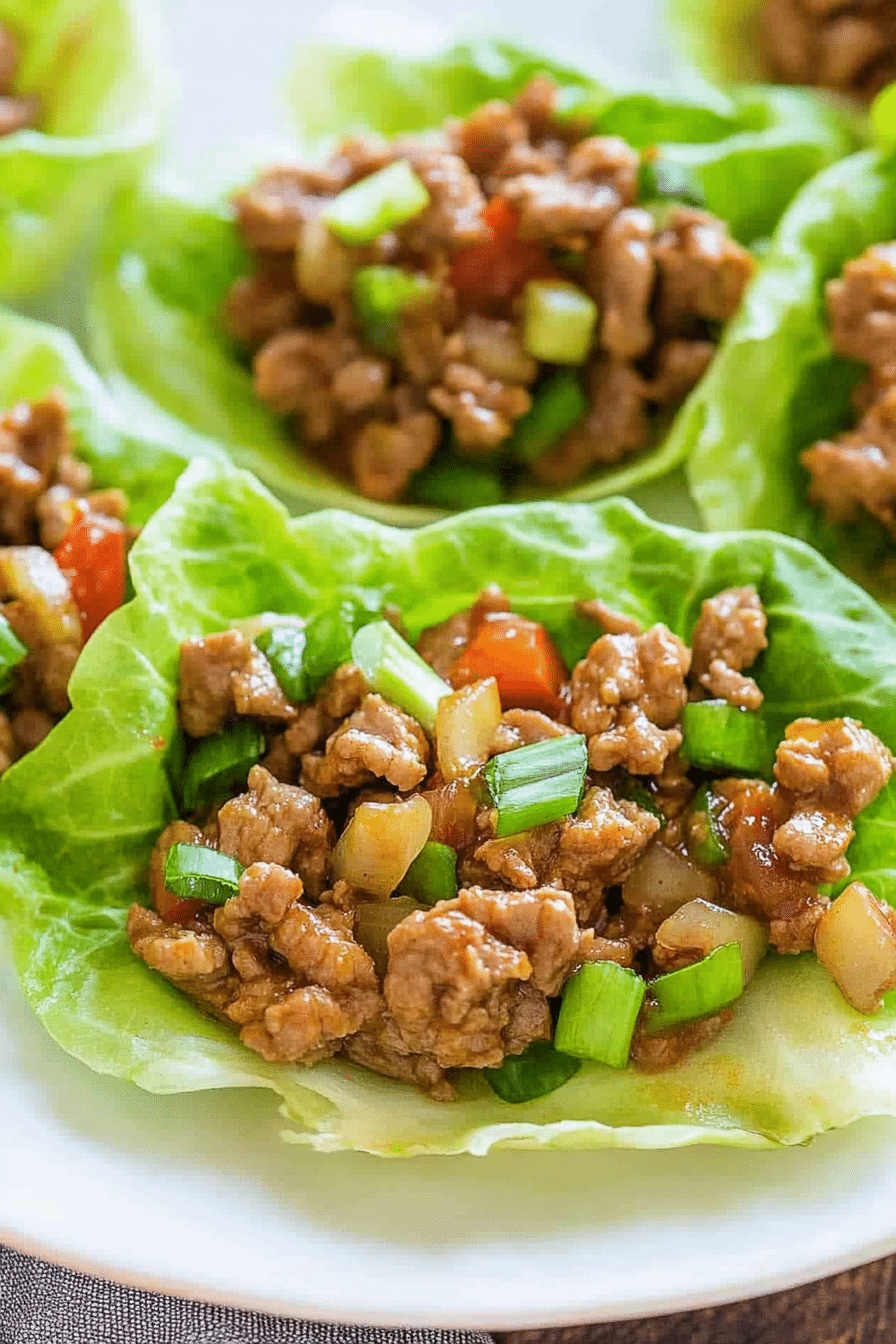 PF Changs lettuce wraps