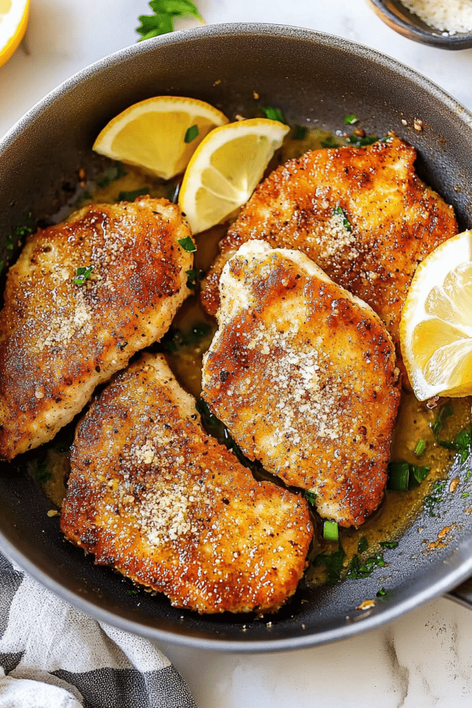 Parmesan turkey cutlets