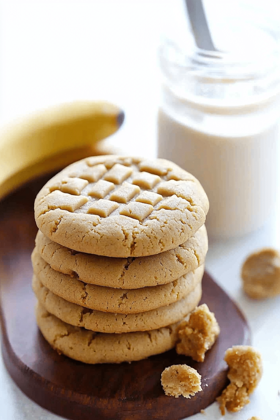 Peanut Butter Banana Cookies