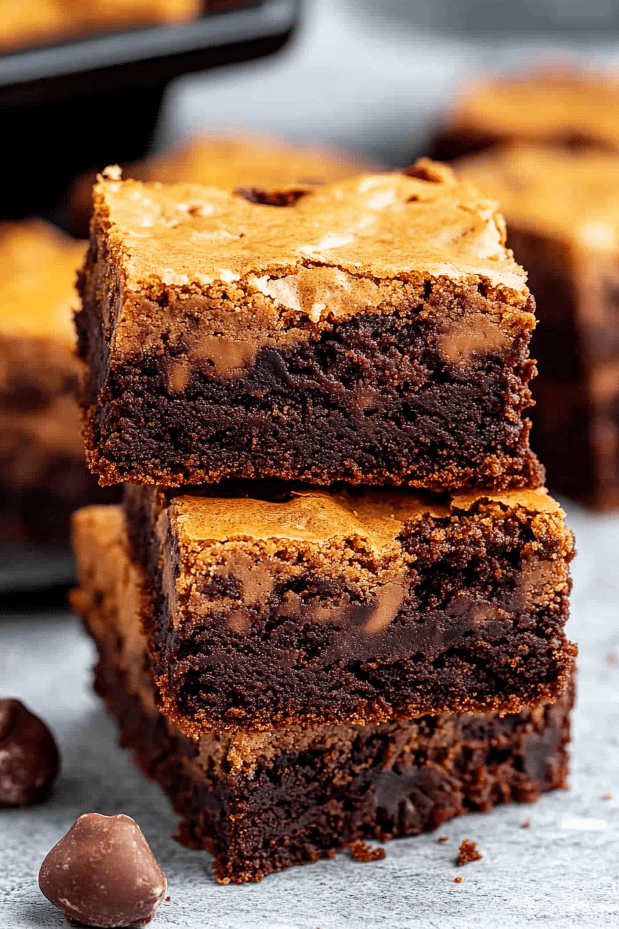 Peanut Butter Brownies