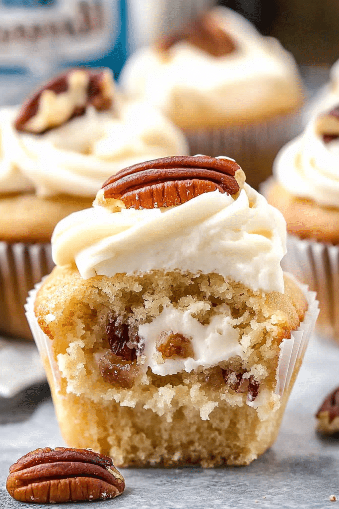 Pecan Pie Cupcakes