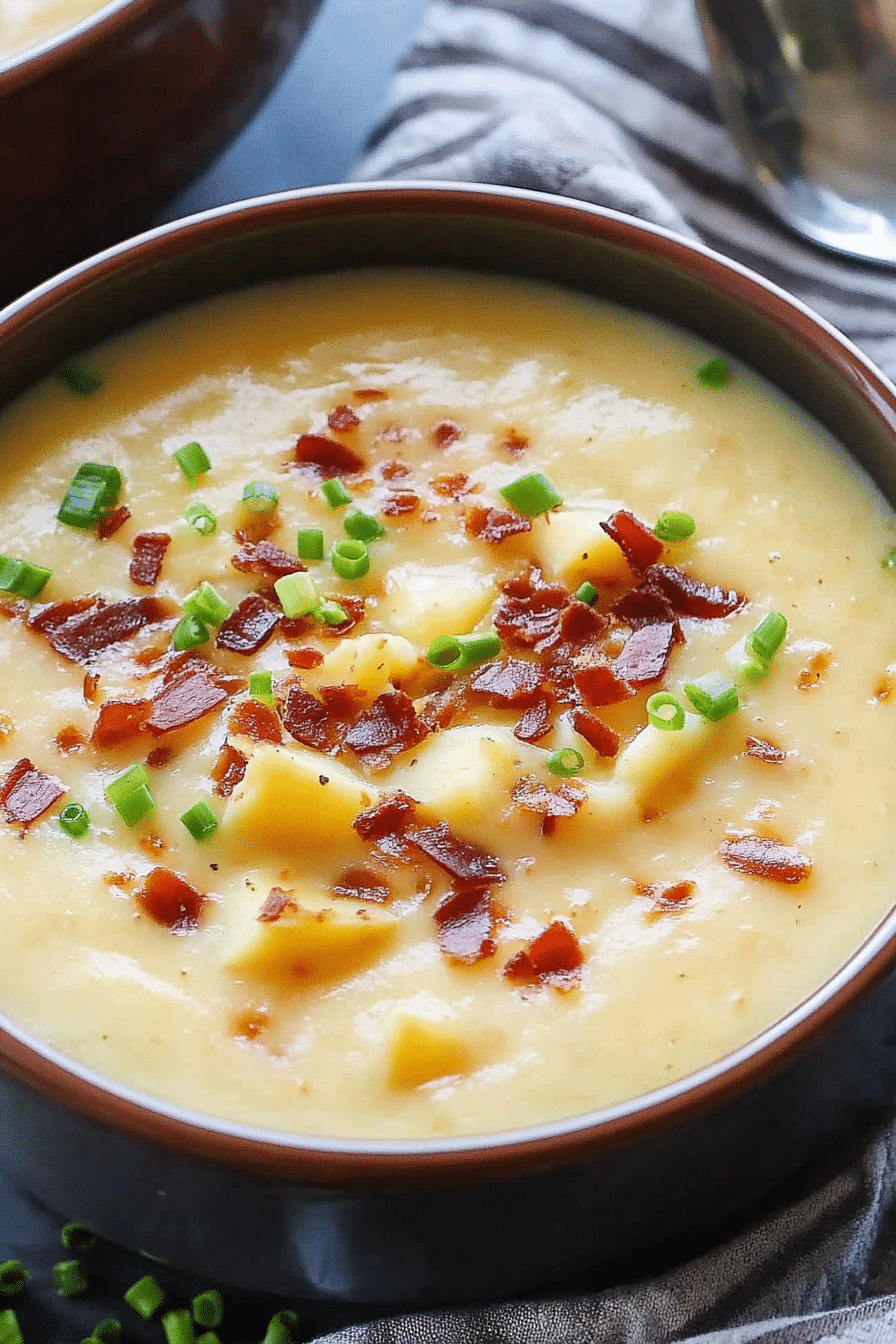 Slow Cooker Baked Potato Soup