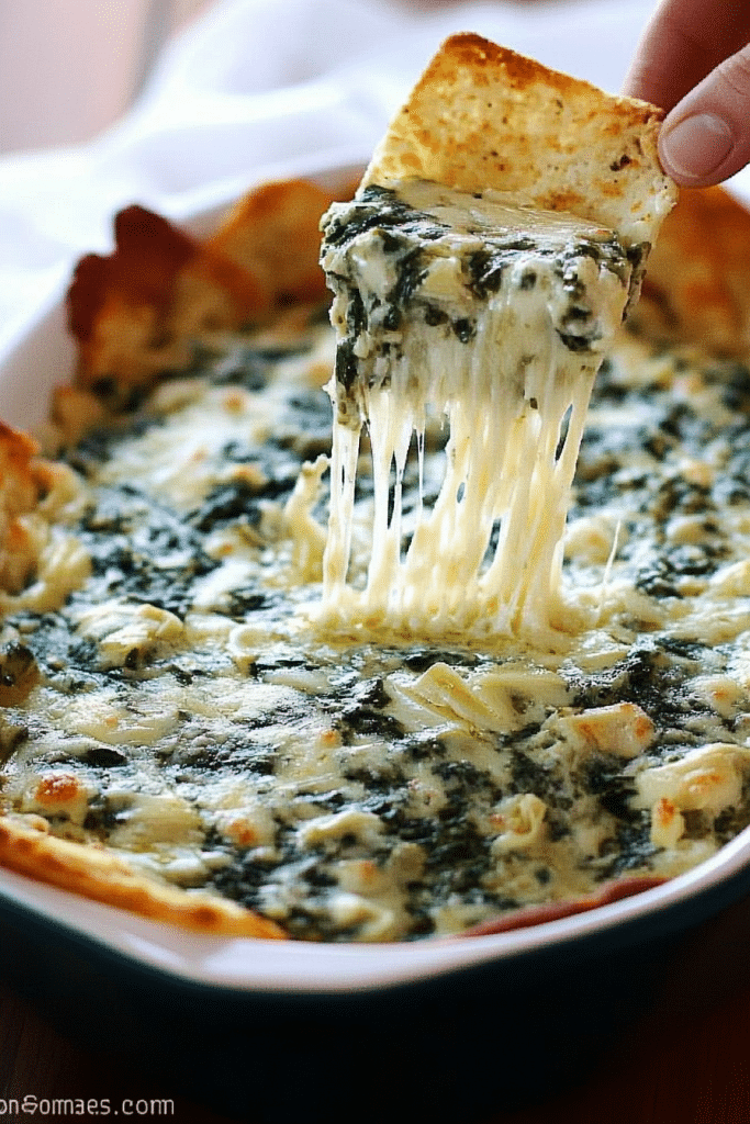 artichoke spinach dip