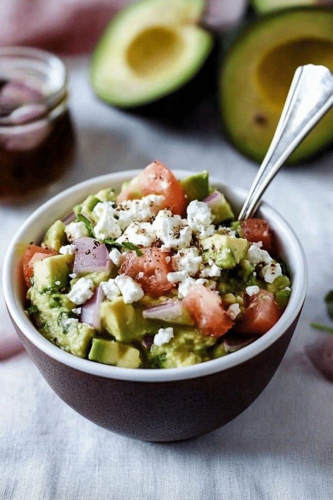avocado feta dip