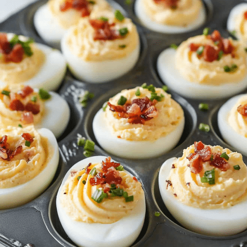 bacon ranch deviled eggs