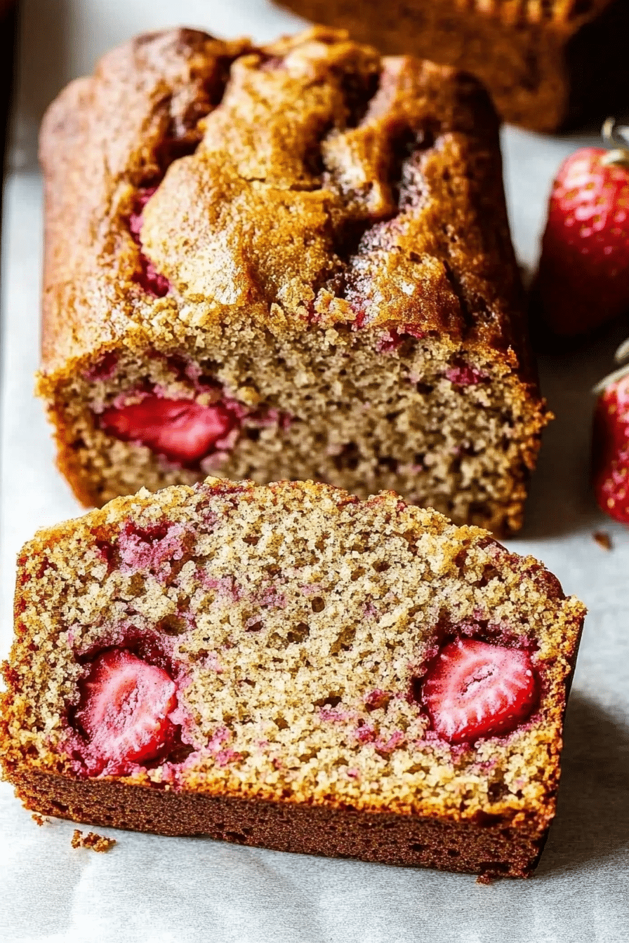 banana bread strawberry