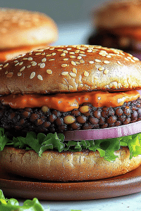 black bean burger