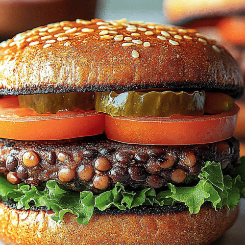 black bean burger