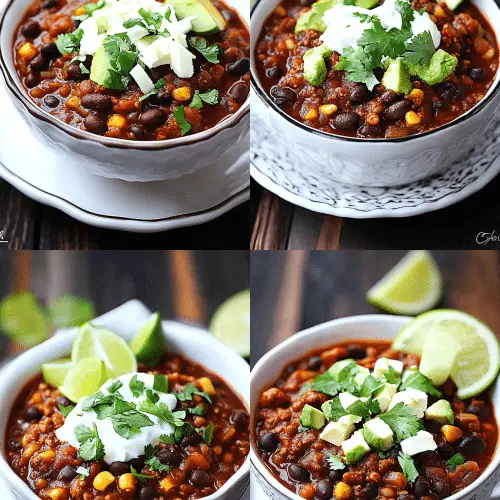 black bean chili