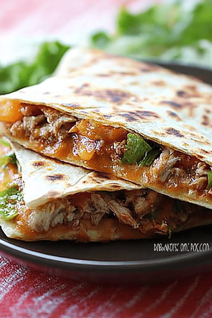 buffalo chicken quesadilla