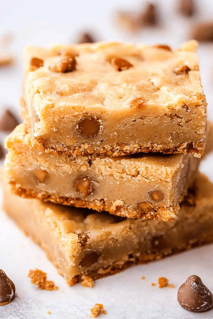 butterscotch shortbread bars