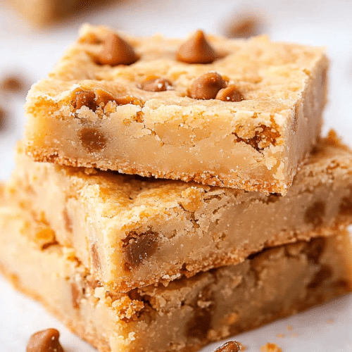 butterscotch shortbread bars