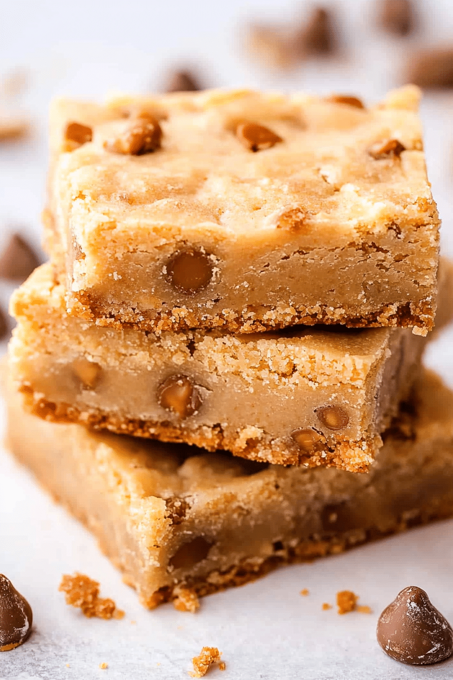 butterscotch shortbread bars