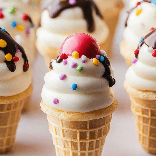 cake pop ice cream cone recipes