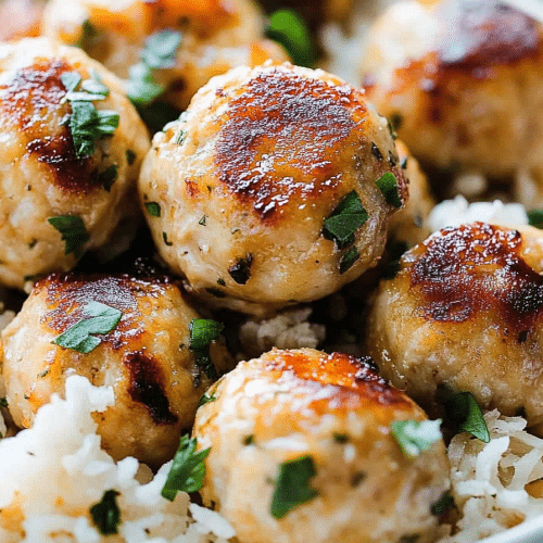 cashew chicken balls