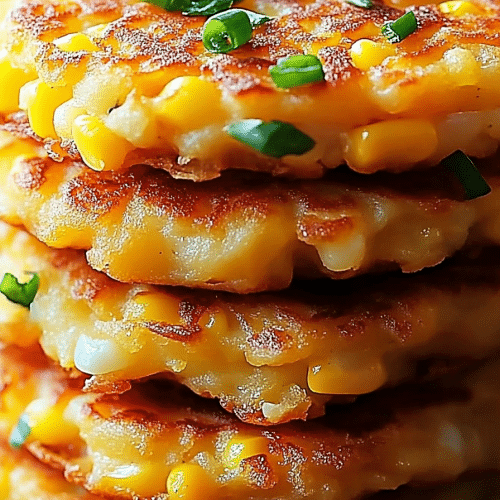 cheesy corn fritters