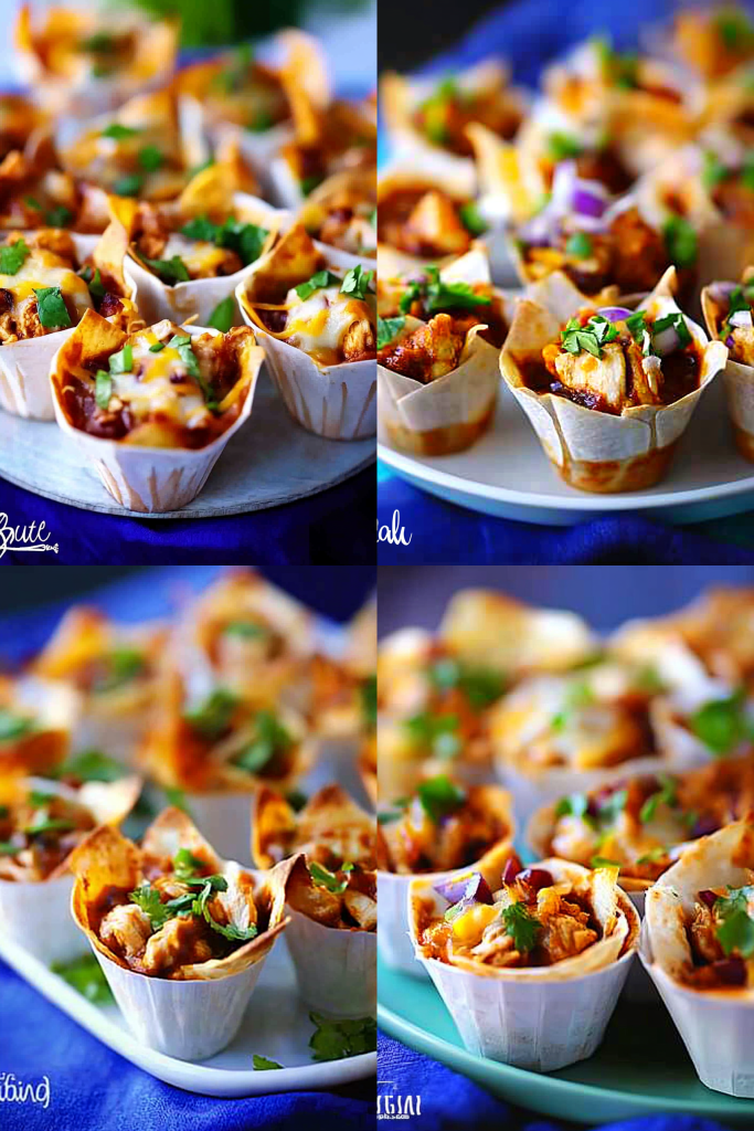 chicken enchilada cups