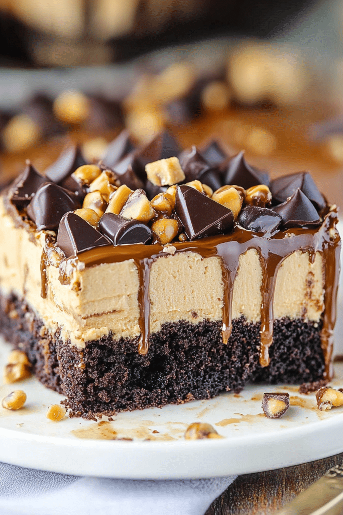 chocolate peanut butter cake
