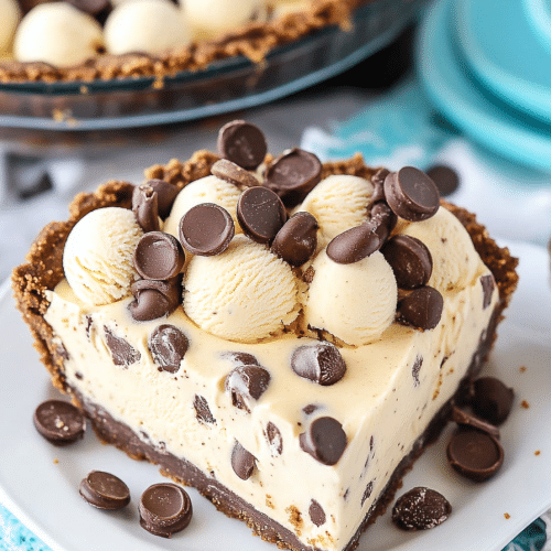 cookie dough ice cream pie