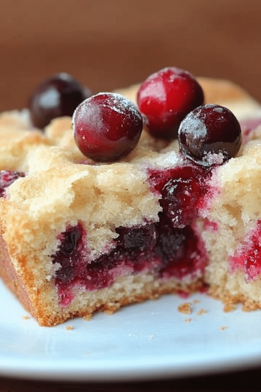 cranberry cake