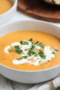 creamy carrot soup