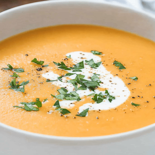creamy carrot soup