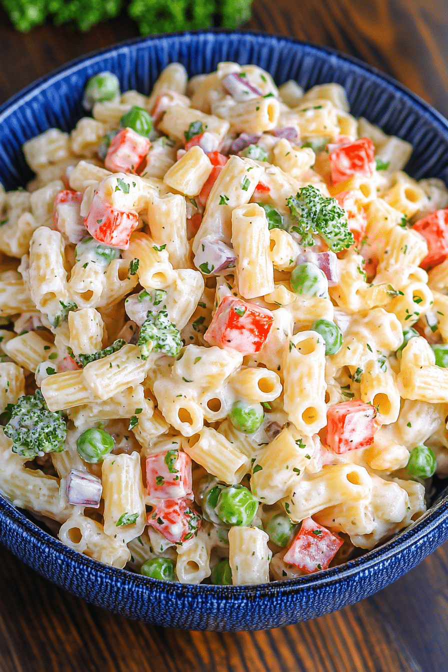 creamy pasta salad