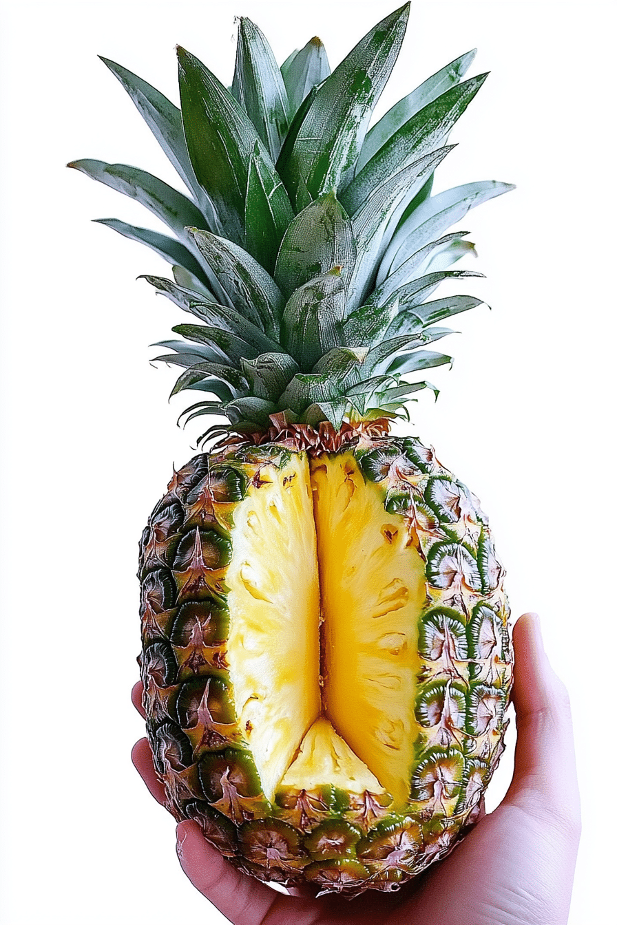 cut pineapple